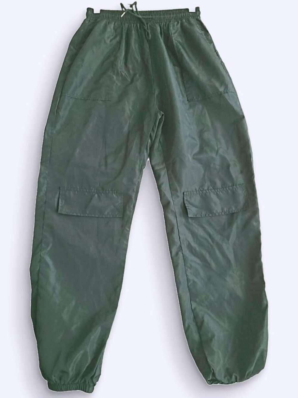 Wide Leg Windbreaker Gorpcore Jogger Track Pants (S)